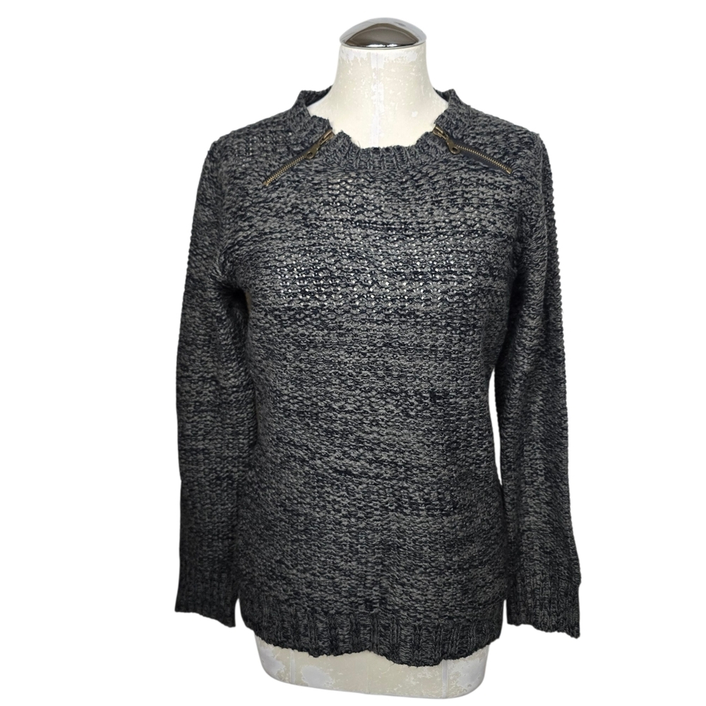 Ginger Jar Zipper Sweater L